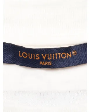 Louis Vuitton Pre-Owned 2000s Hybrid cotton T-shirt - White - サムネイル3