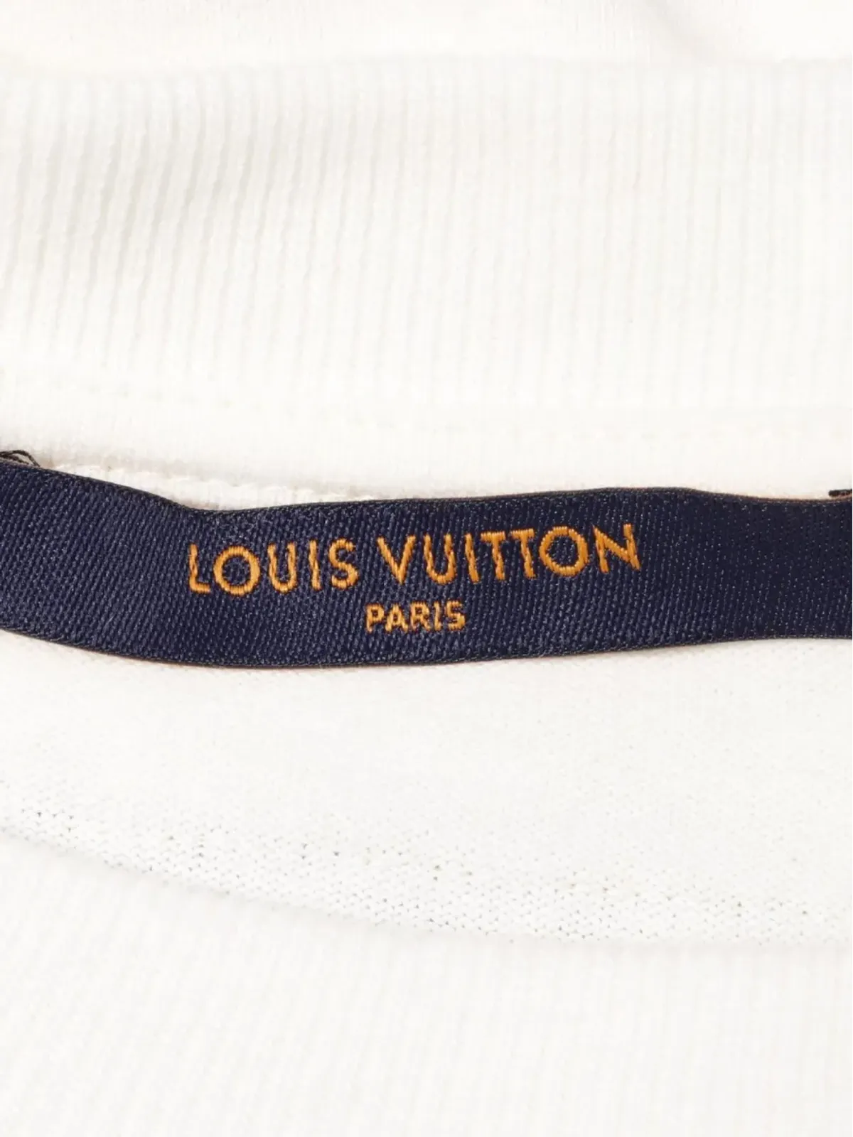 Louis Vuitton 2000年 LV スプレッド刺繍 Tシャツ - 画像4