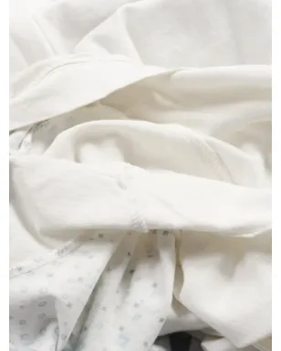 Louis Vuitton Pre-Owned logo-print asymmetry t-shirt - White - サムネイル5