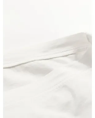 Louis Vuitton Pre-Owned logo-print asymmetry t-shirt - White - サムネイル3