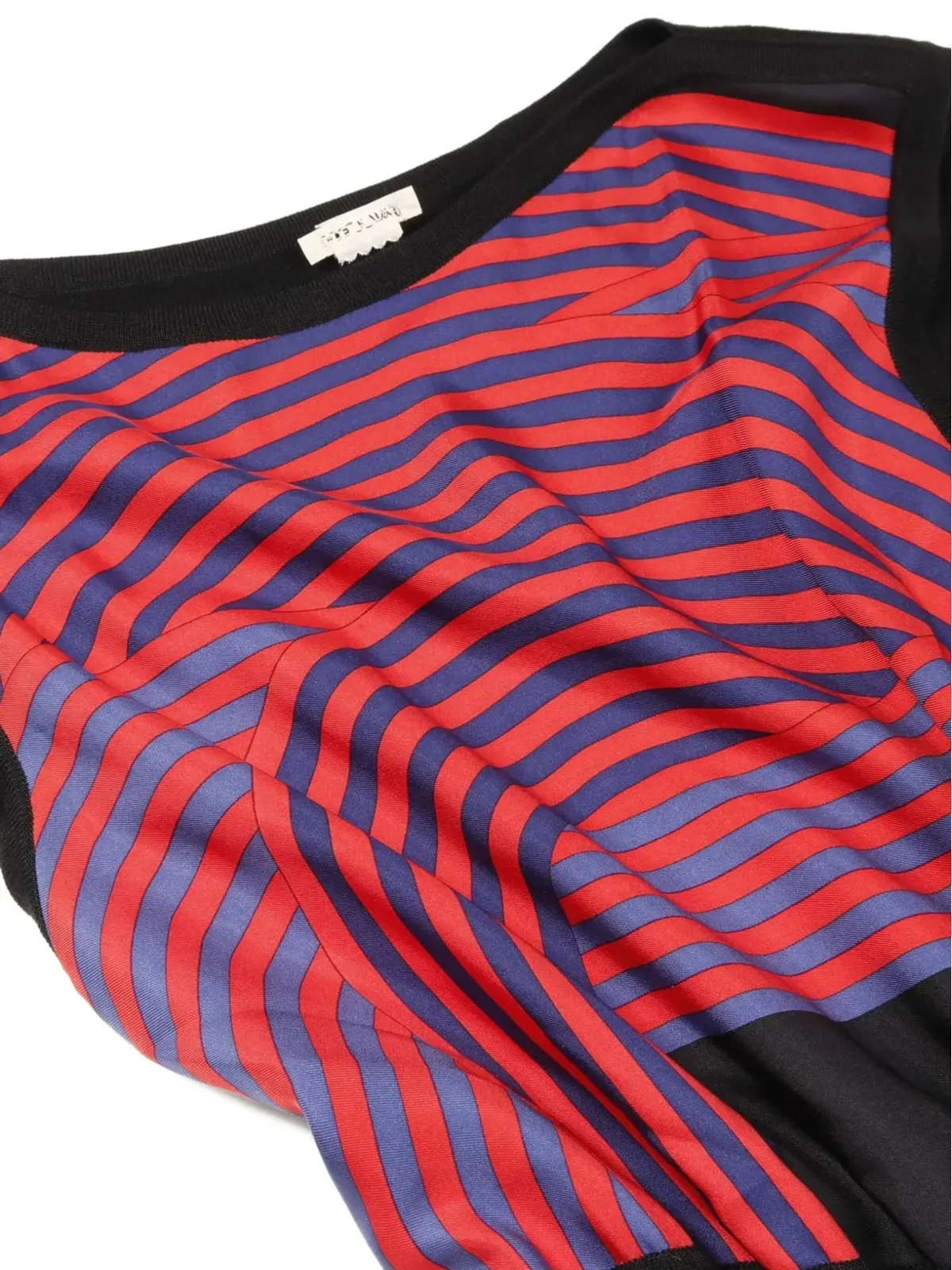Hermès Pre-Owned ストライプ入りカシミヤニットのワンピース - 画像5