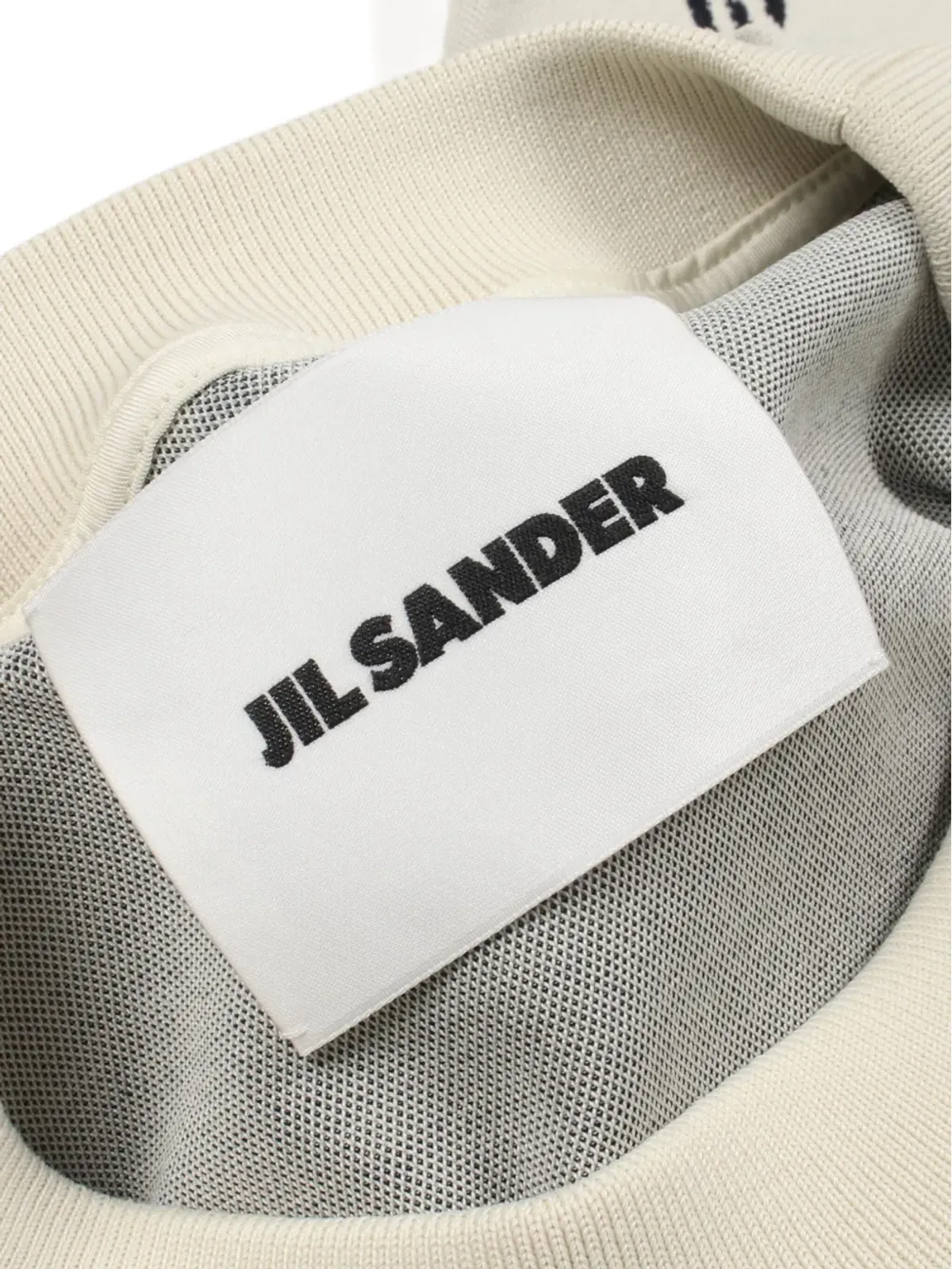 Jil Sander Pre-Owned パームツリー インターシャ スウェットシャツ - 画像3