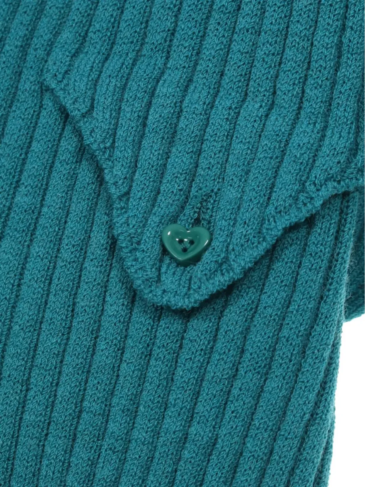Bottega Veneta Pre-Owned リブ編みポロシャツ - 画像3
