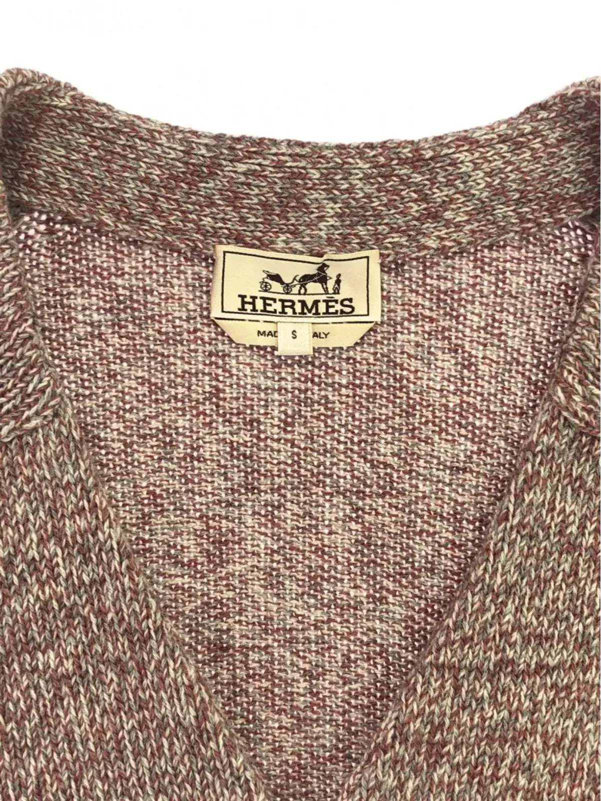 Hermès Pre-Owned 2010s カシミヤ カーディガン - 画像4