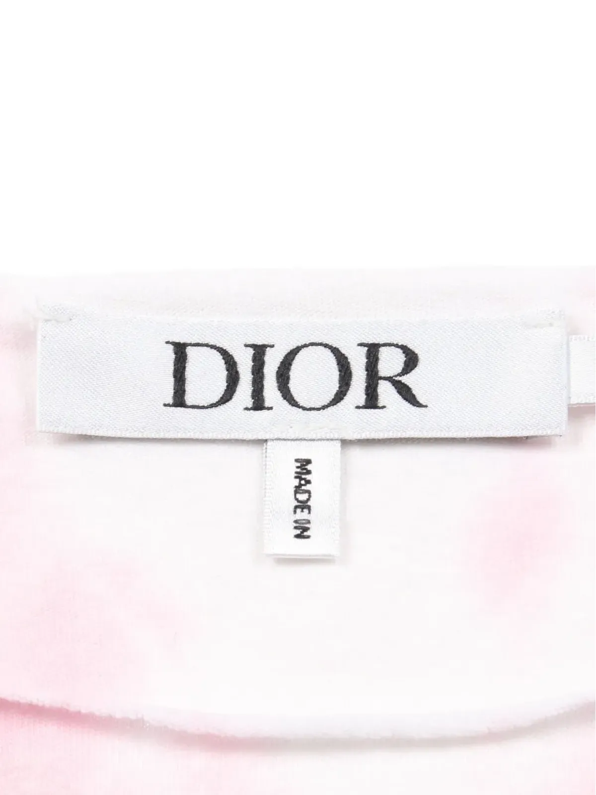 Christian Dior Pre-Owned ヴィンテージ 2010 タイダイ Tシャツ ピンク - 画像4
