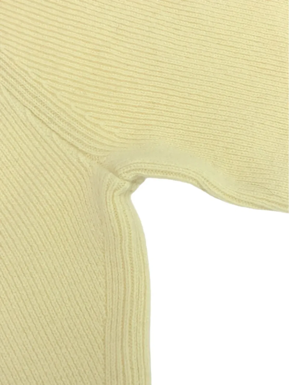 Hermès ビンテージ 2010年代 カシミヤ ロングドレス - Yellow - 画像5