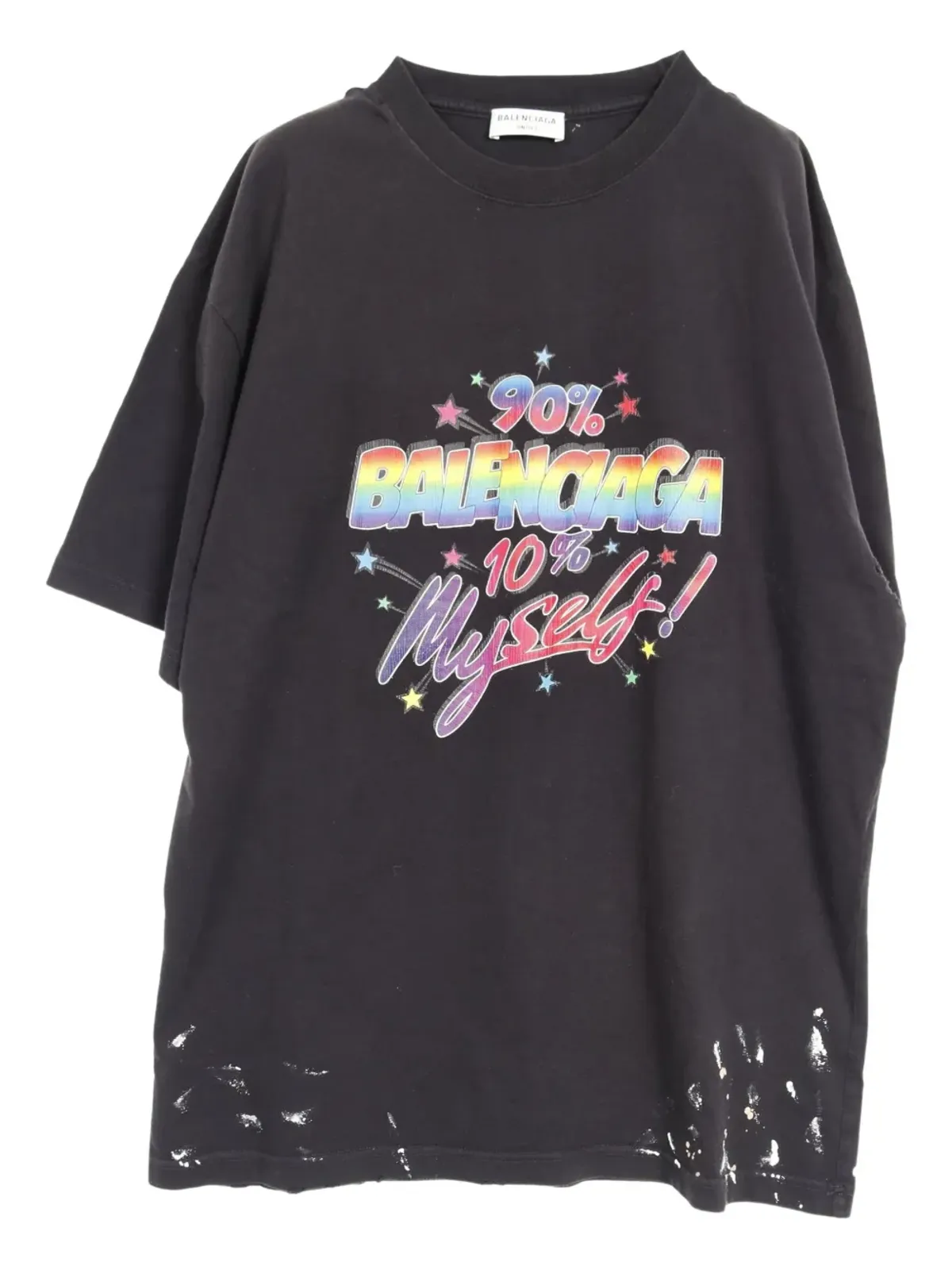 Balenciaga ビンテージ 2010年代 ロゴプリントTシャツ - ブラック - 画像1