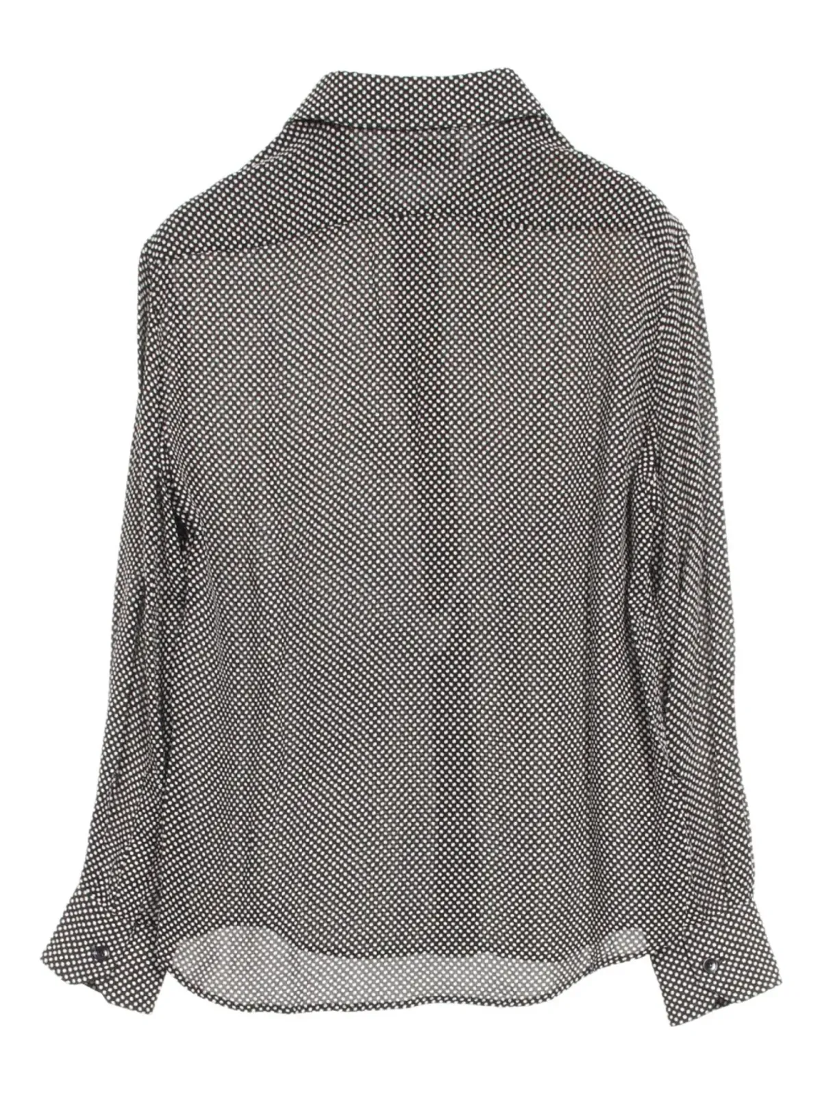 Celine Pre-Owned ポルカドットプリントシャツ - ブラック - 画像2