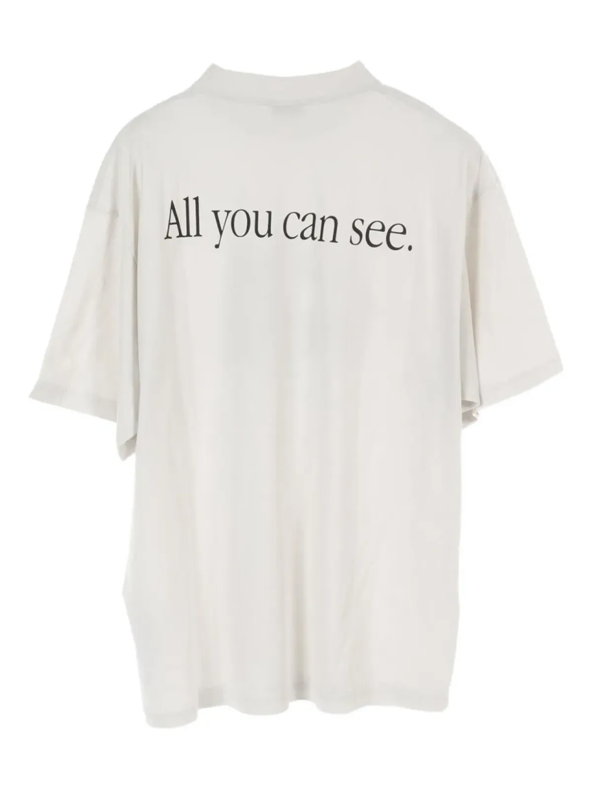 Balenciaga Pre-Owned サングラスプリントTシャツ - 画像2