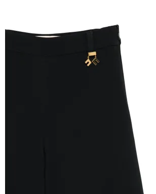 Elisabetta Franchi La Mia Bambina ロゴディテールパンツ - サムネイル3