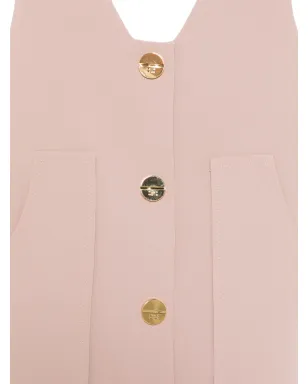 Elisabetta Franchi La Mia Bambina ノースリーブ ポケットドレス - サムネイル3