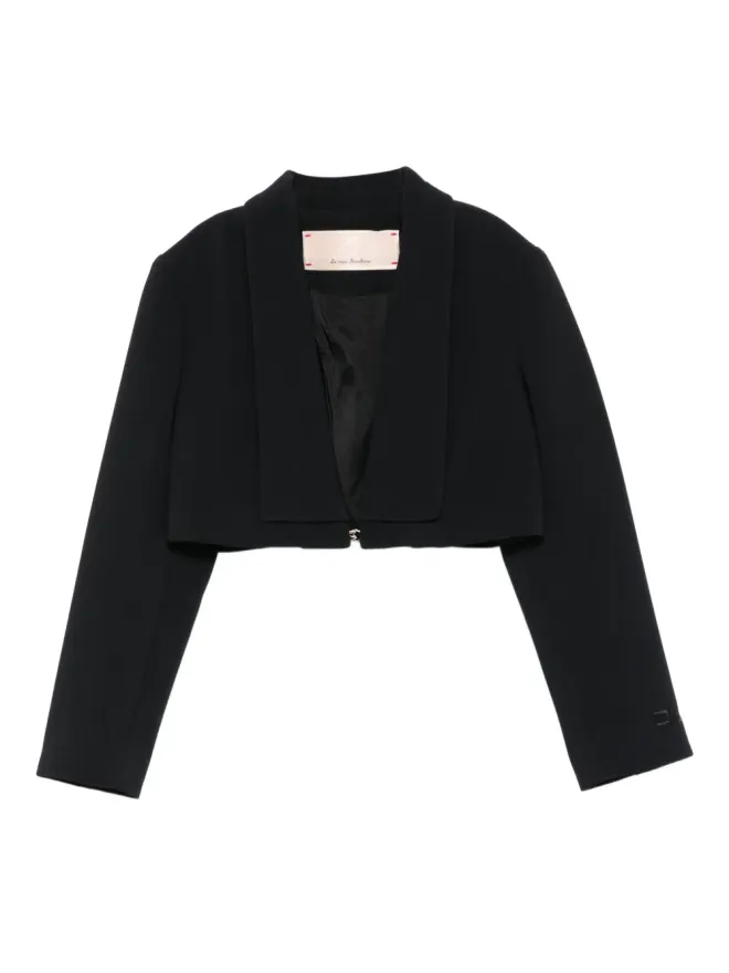 Elisabetta Franchi La Mia Bambina Elisabetta Franchi La Mia Bambina クロップドブレザー - ブラックの商品画像