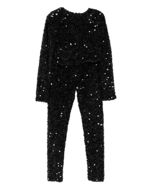 Elisabetta Franchi La Mia Bambina スパンコール装飾パンツセット - サムネイル1