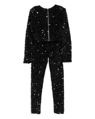 Elisabetta Franchi La Mia Bambina スパンコール装飾パンツセット - サムネイル2
