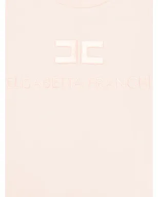 Elisabetta Franchi La Mia Bambina ロゴ刺繍 コットン Tシャツ - サムネイル3
