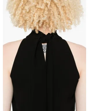 Max Mara ホルターネック・シースミディドレス - ブラック - サムネイル5