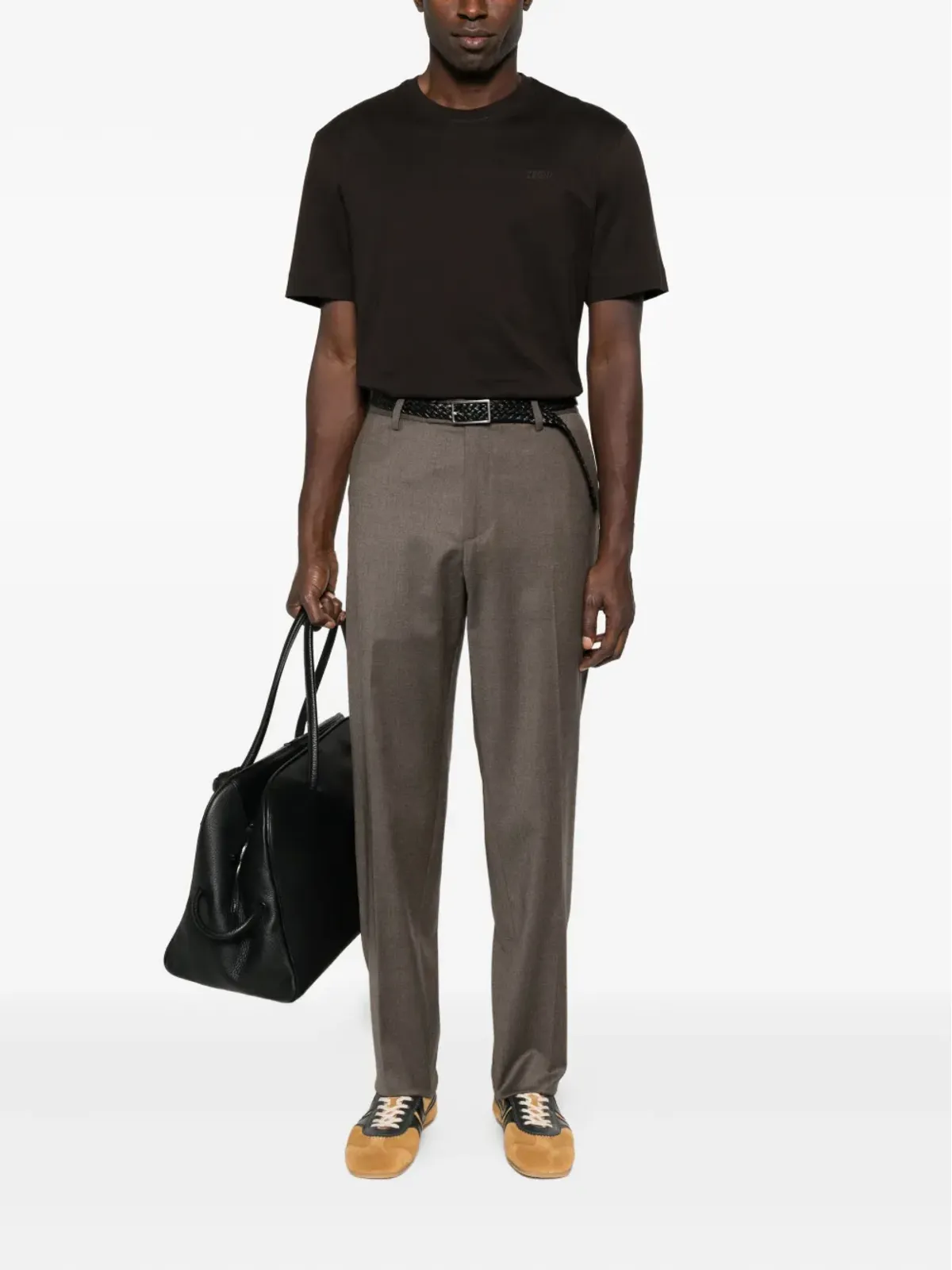Zegna 刺繍ロゴTシャツ - 画像2