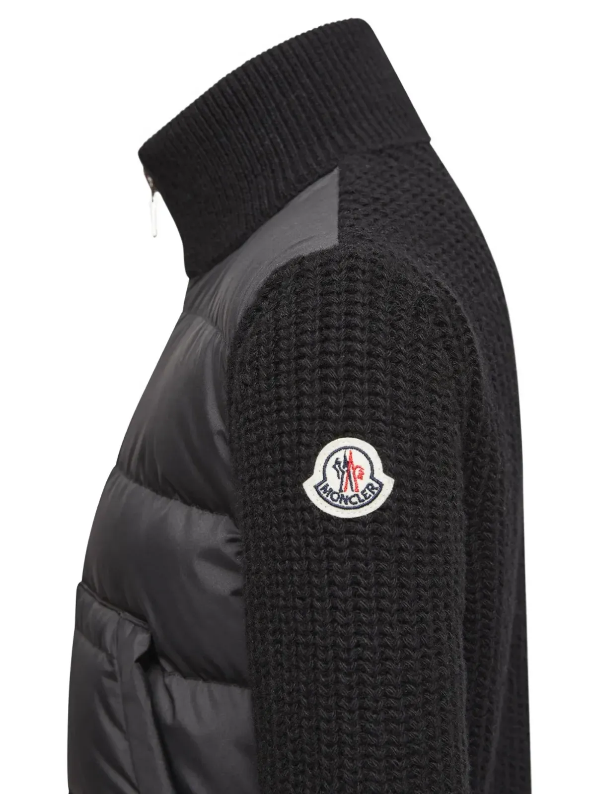 Moncler Enfant ニットパネル パファージャケット - 画像2