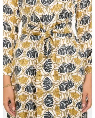 S Max Mara ベルト付きシルクドレス - サムネイル5