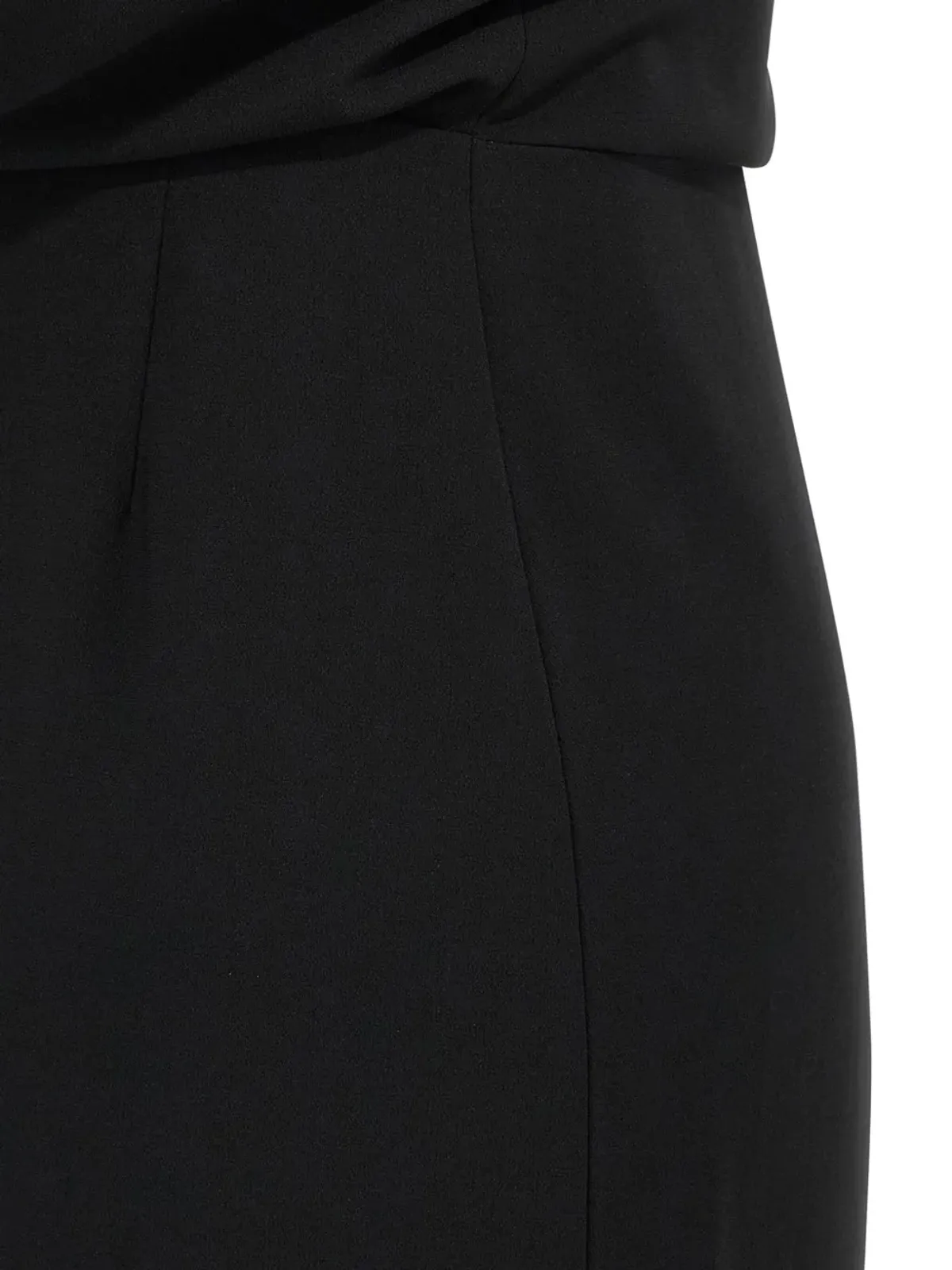 Max Mara ドレープのワンショルダードレス - ブラック - 画像3