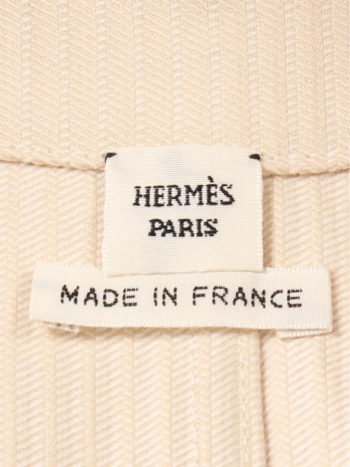 Hermès Pre-Owned フーデッドボタンコート - 画像5