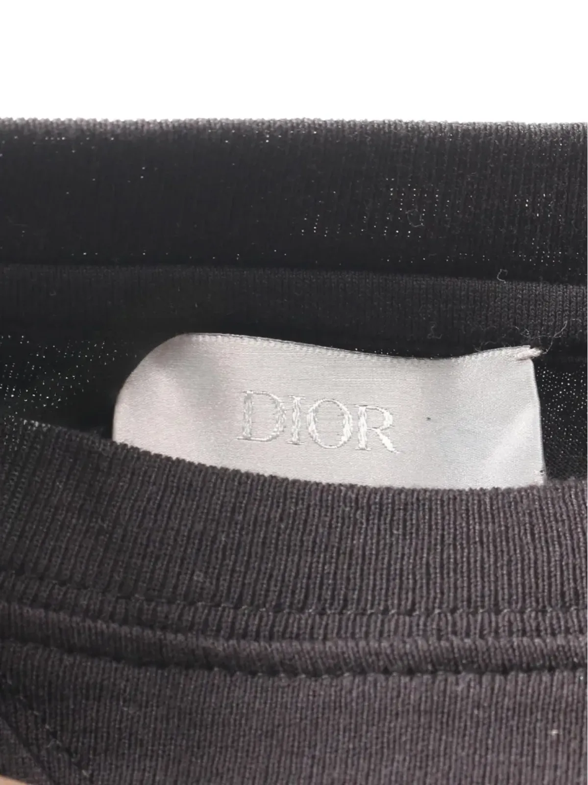 Christian Dior Pre-Owned トラビス・スコット 2010s カクタスジャック ロゴ コットン Tシャツ - Black - 画像4