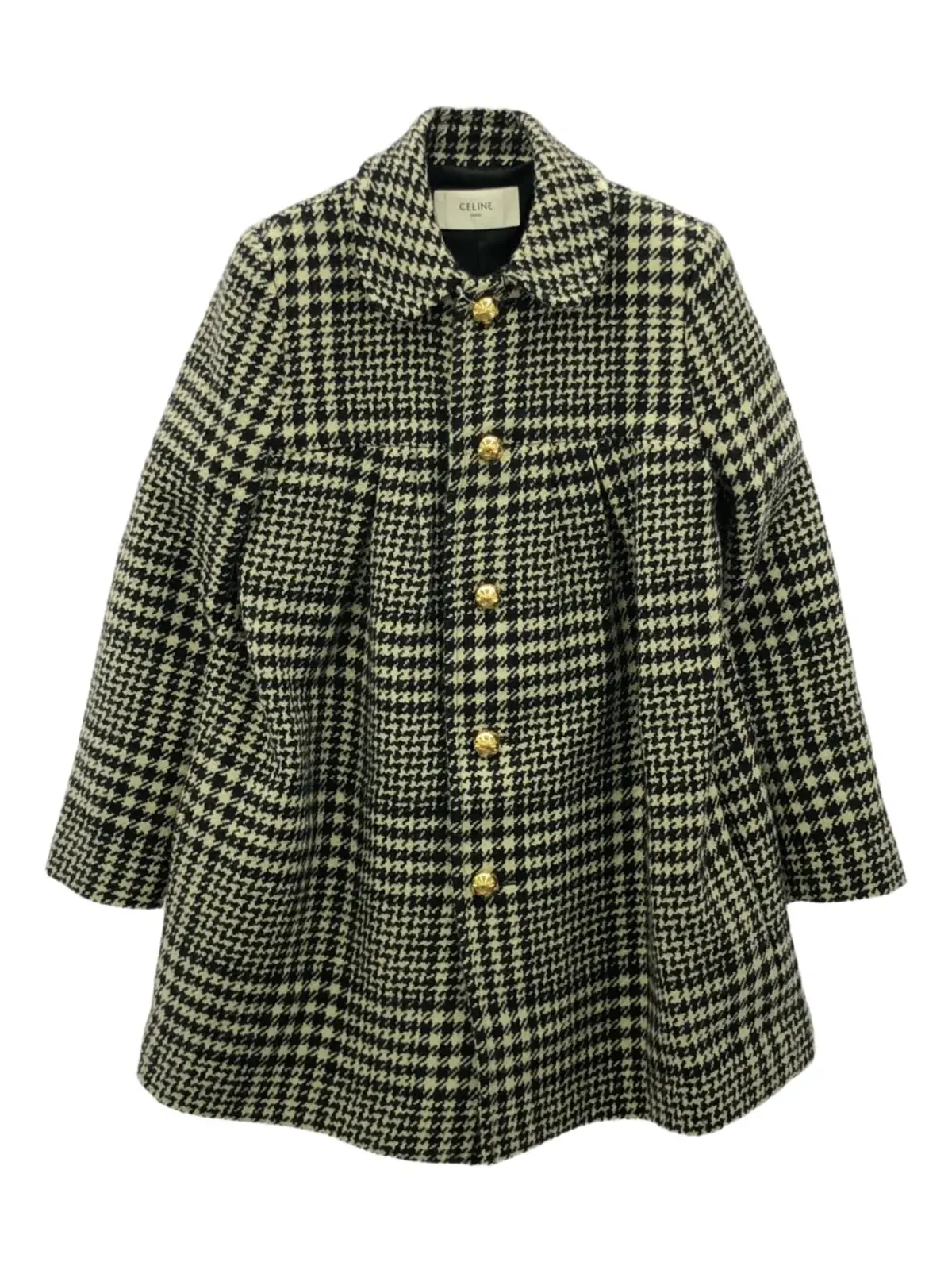 Celine Pre-Owned 2010s Sixteen coat - Black - 画像2