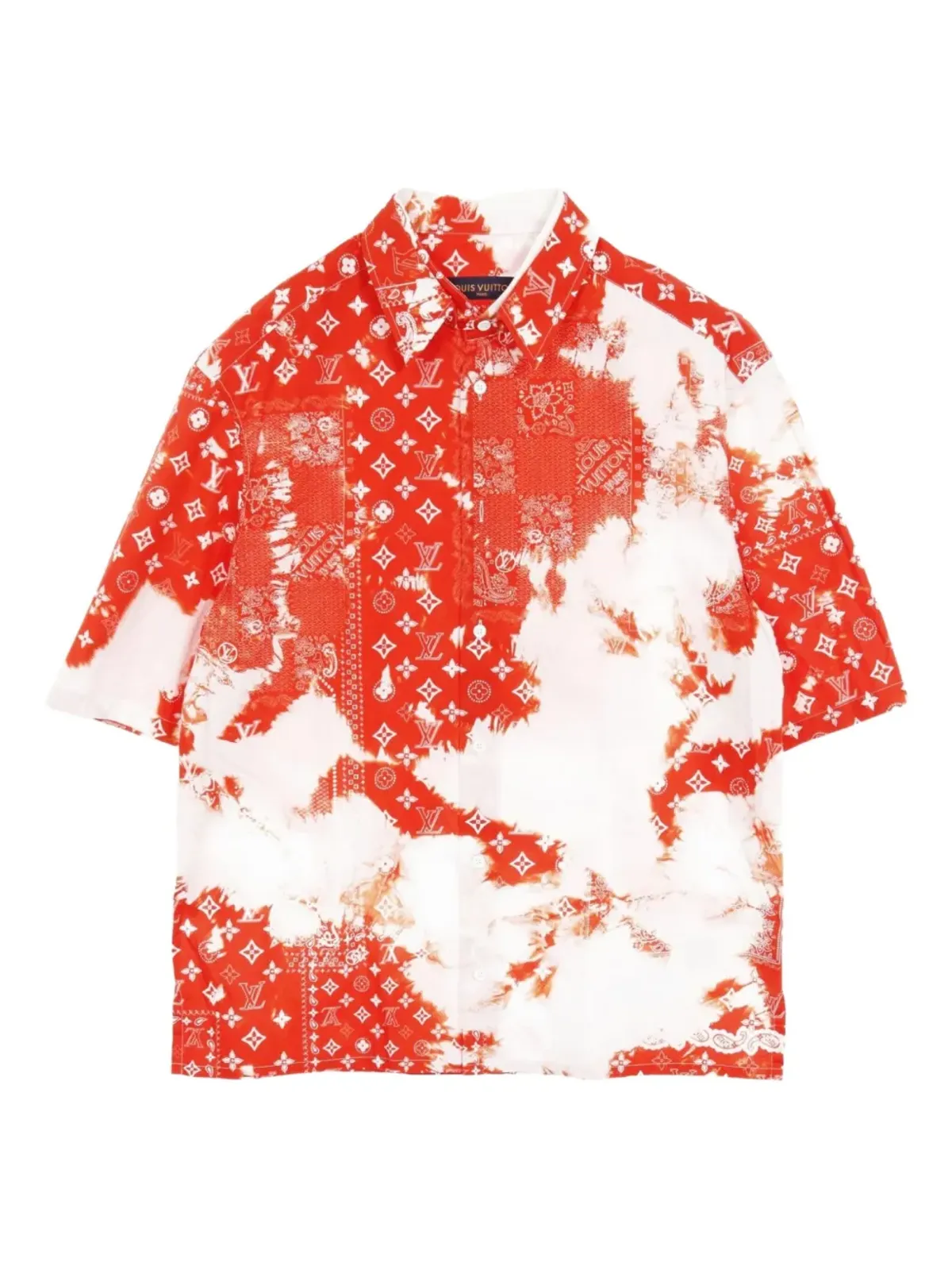 Louis Vuitton Pre-Owned モノグラム・バンダナシャツ - オレンジ - 画像1