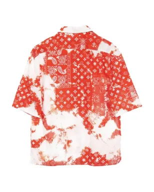 Louis Vuitton Pre-Owned モノグラム・バンダナシャツ - オレンジ - サムネイル2