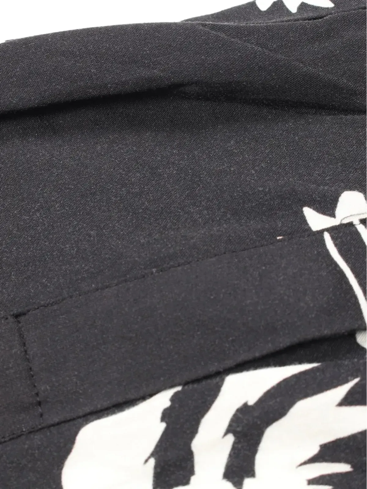Celine Pre-Owned パームツリー柄シャツ ブラック - 画像4