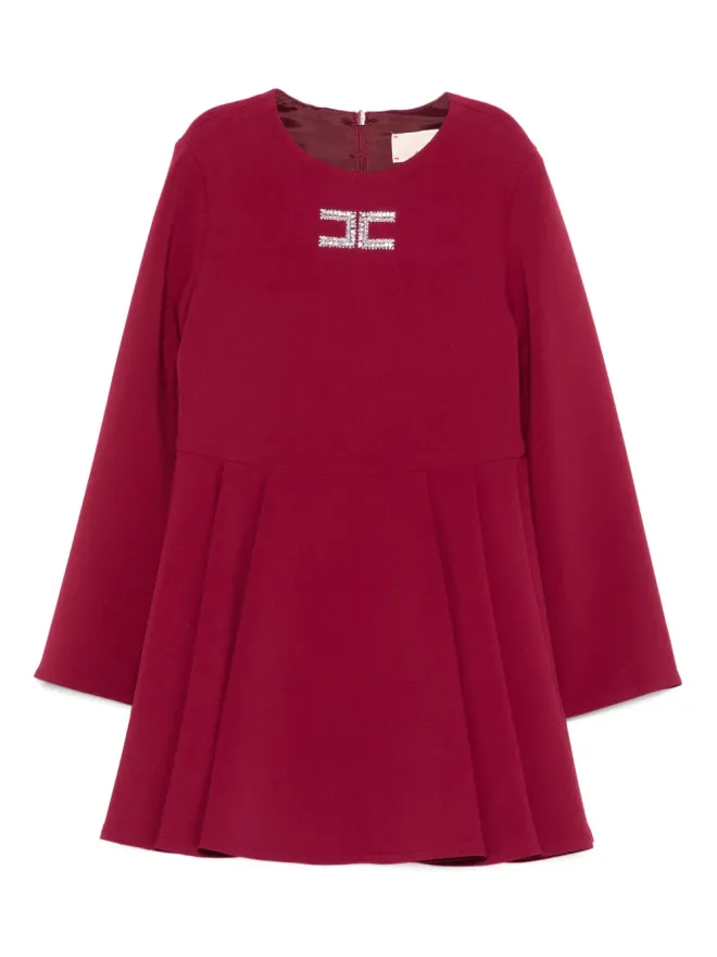 Elisabetta Franchi La Mia Bambina Elisabetta Franchi La Mia Bambina ロゴ入りフレアドレスの商品画像