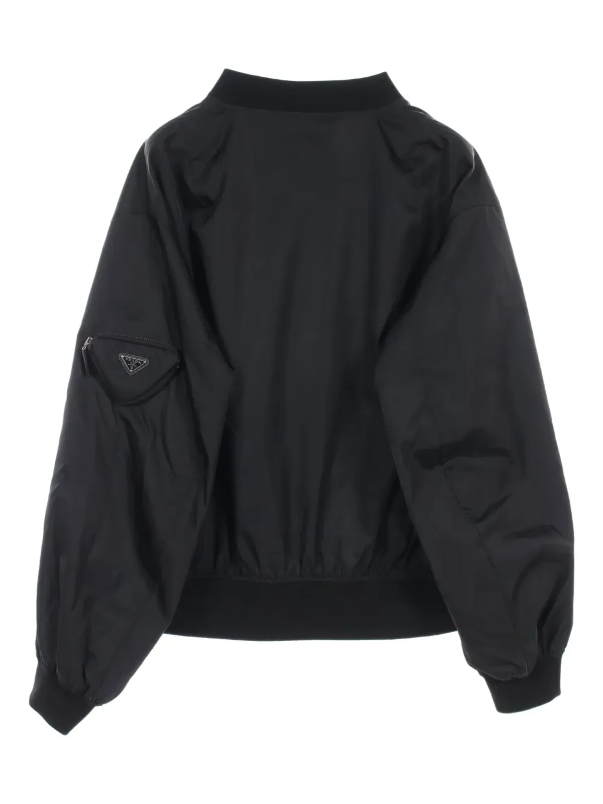 Prada Pre-Owned 2010年代 ロゴプレート付きボンバージャケット - 画像2