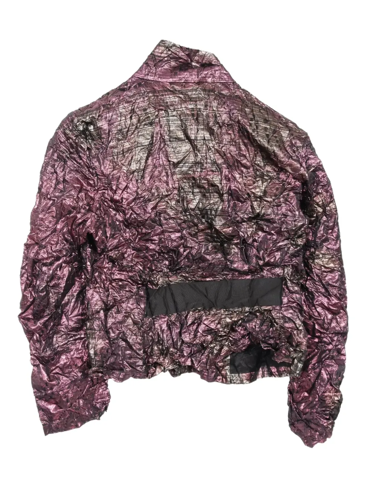 Issey Miyake Pre-Owned クリース加工ジャケット - 画像2