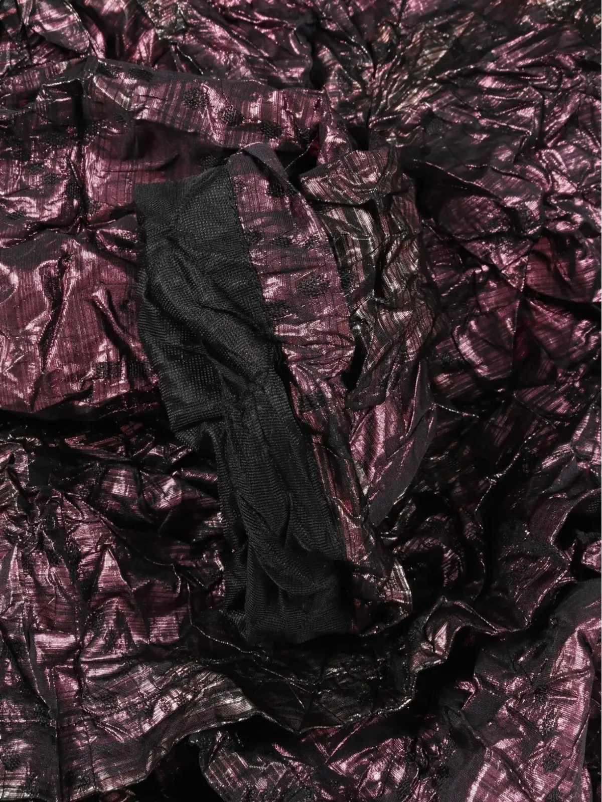 Issey Miyake Pre-Owned クリース加工ジャケット - 画像3