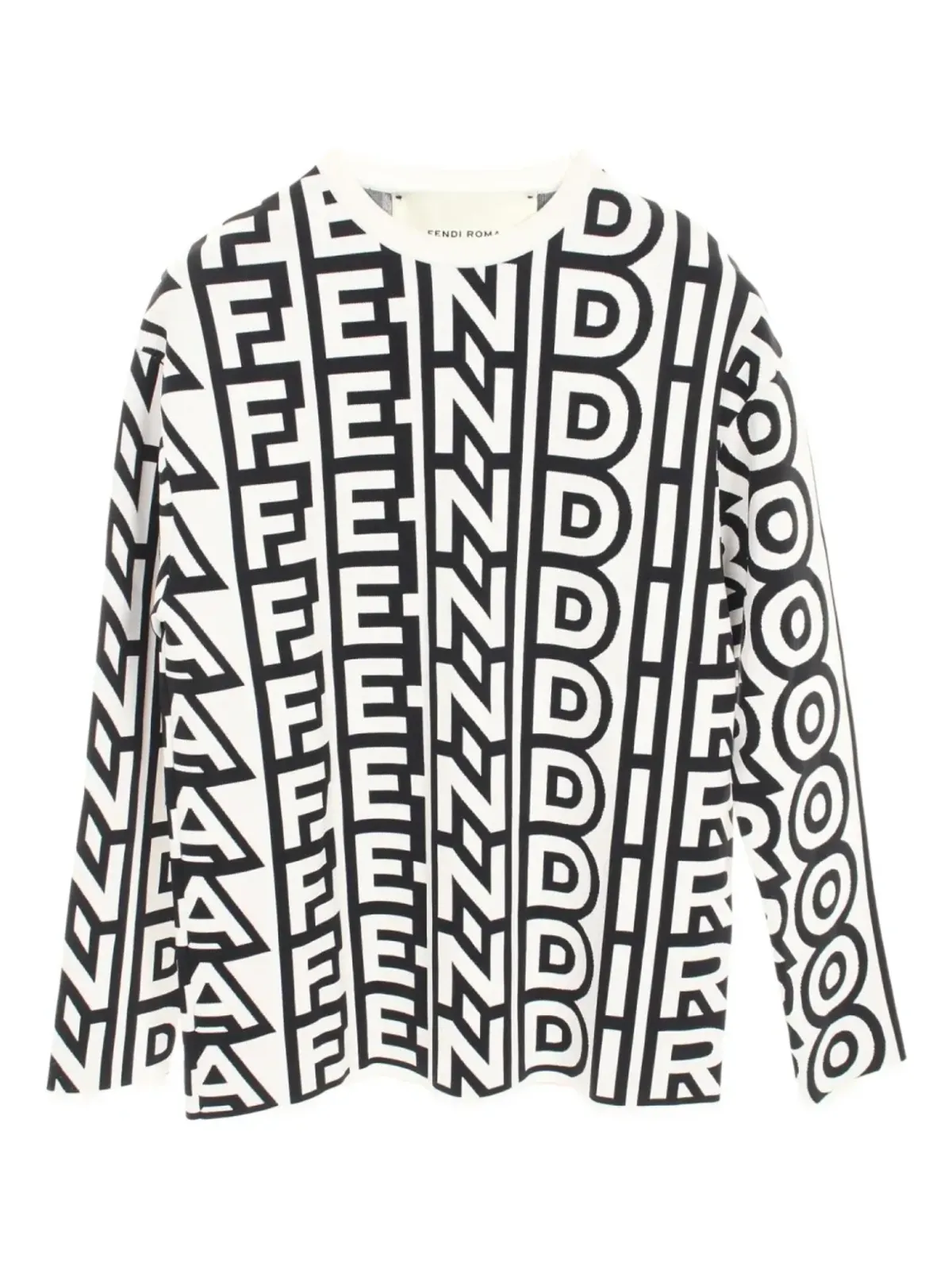 Fendi Pre-Owned x Marc Jacobs 2000年柄ニットジャンパー - 画像1