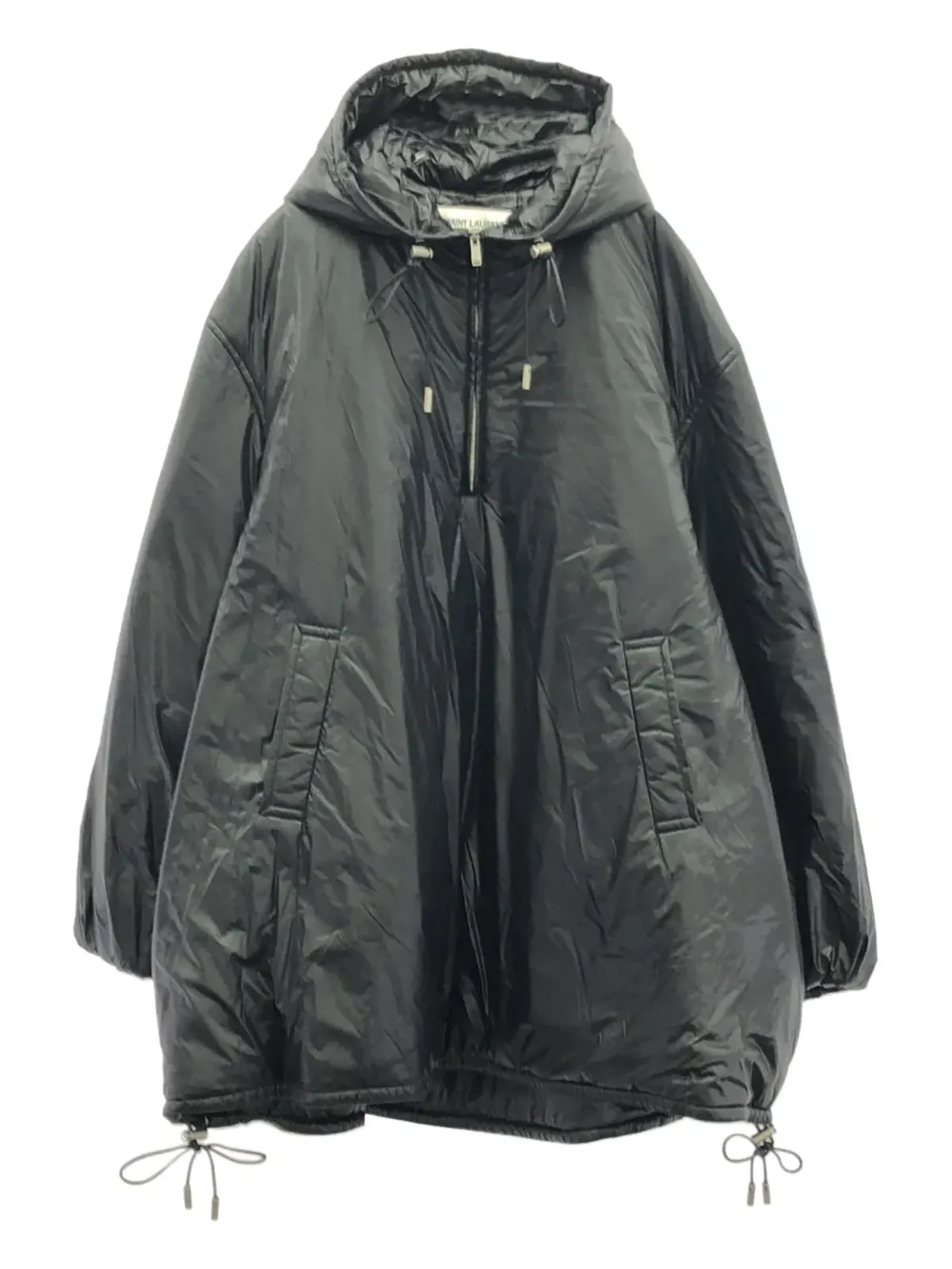 Saint Laurent Pre-Owned フード付きブルゾンジャケット - 画像2