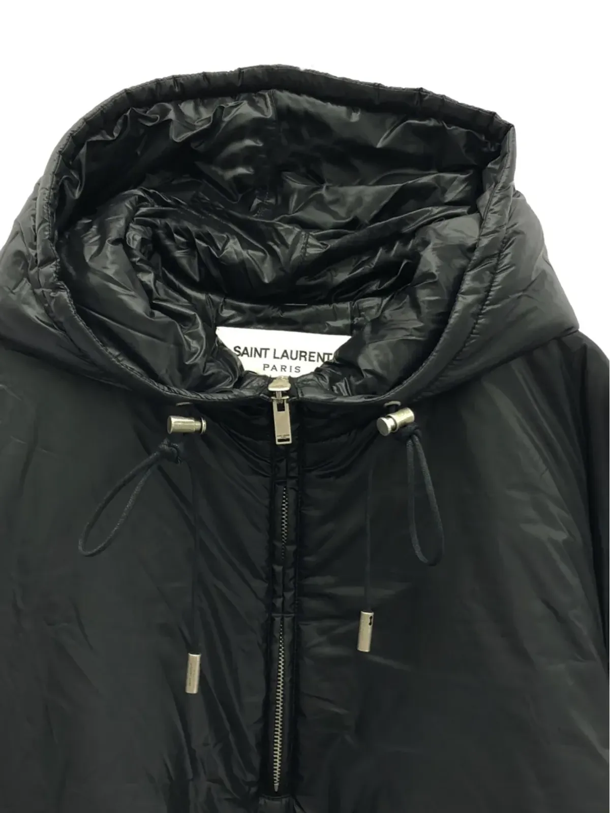 Saint Laurent Pre-Owned フード付きブルゾンジャケット - 画像3