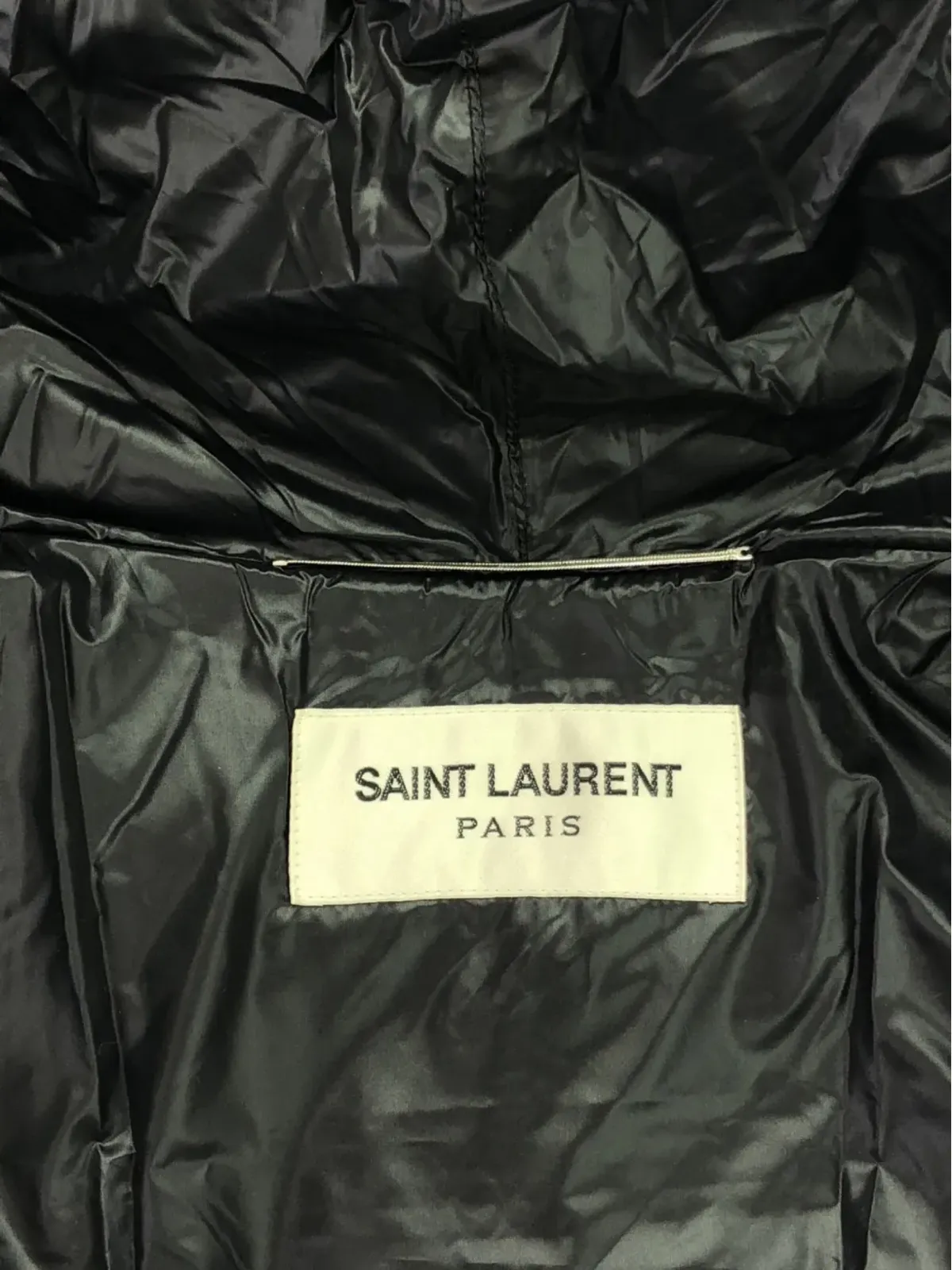 Saint Laurent Pre-Owned フード付きブルゾンジャケット - 画像4