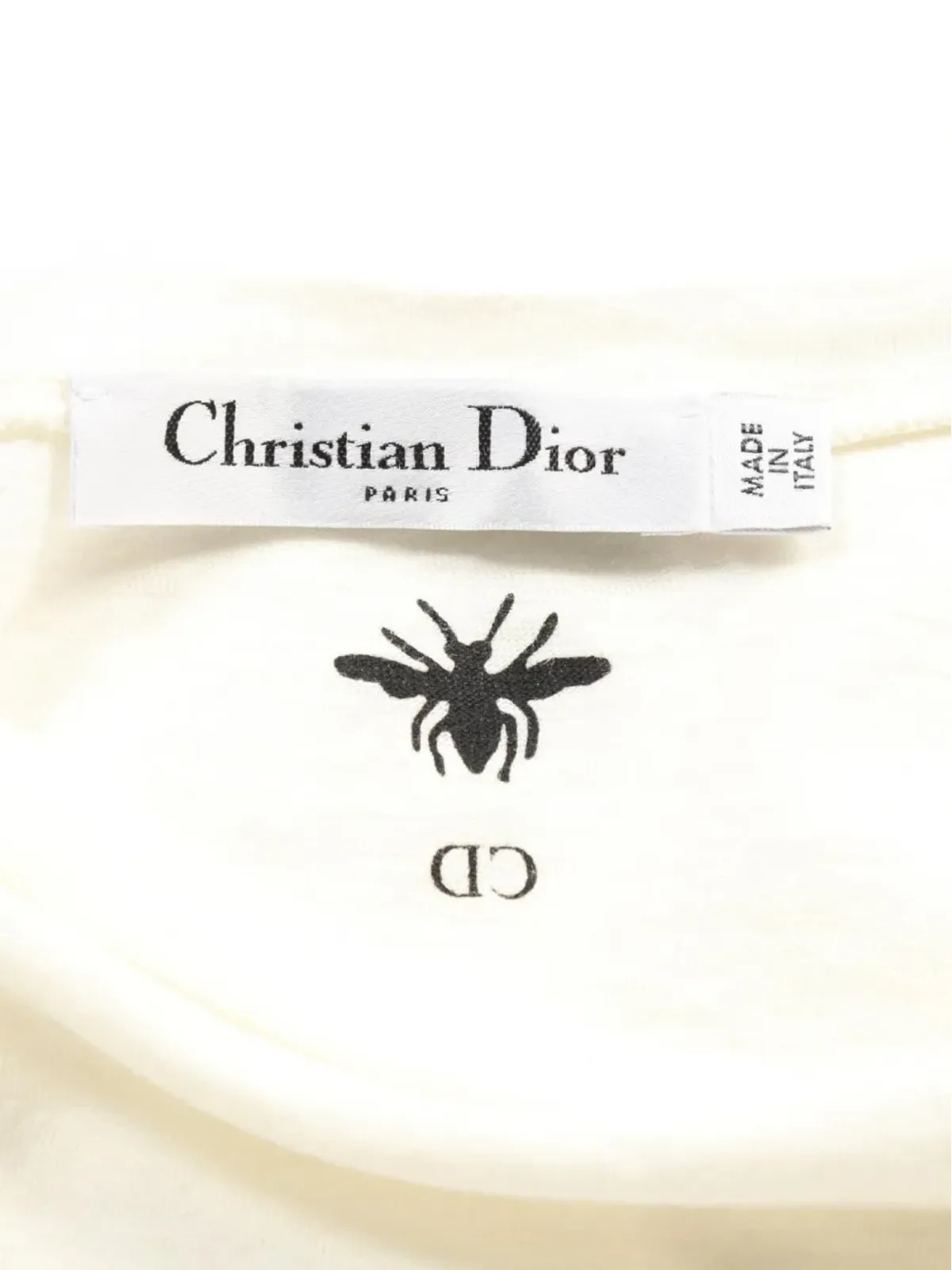 Christian Dior Pre-Owned ビー・モチーフ クルーネックTシャツ - ホワイト - 画像5