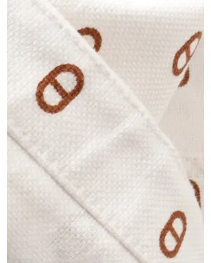 Hermès ビンテージ Chaîne d'Ancre コットン混紡コート - ホワイト - サムネイル3