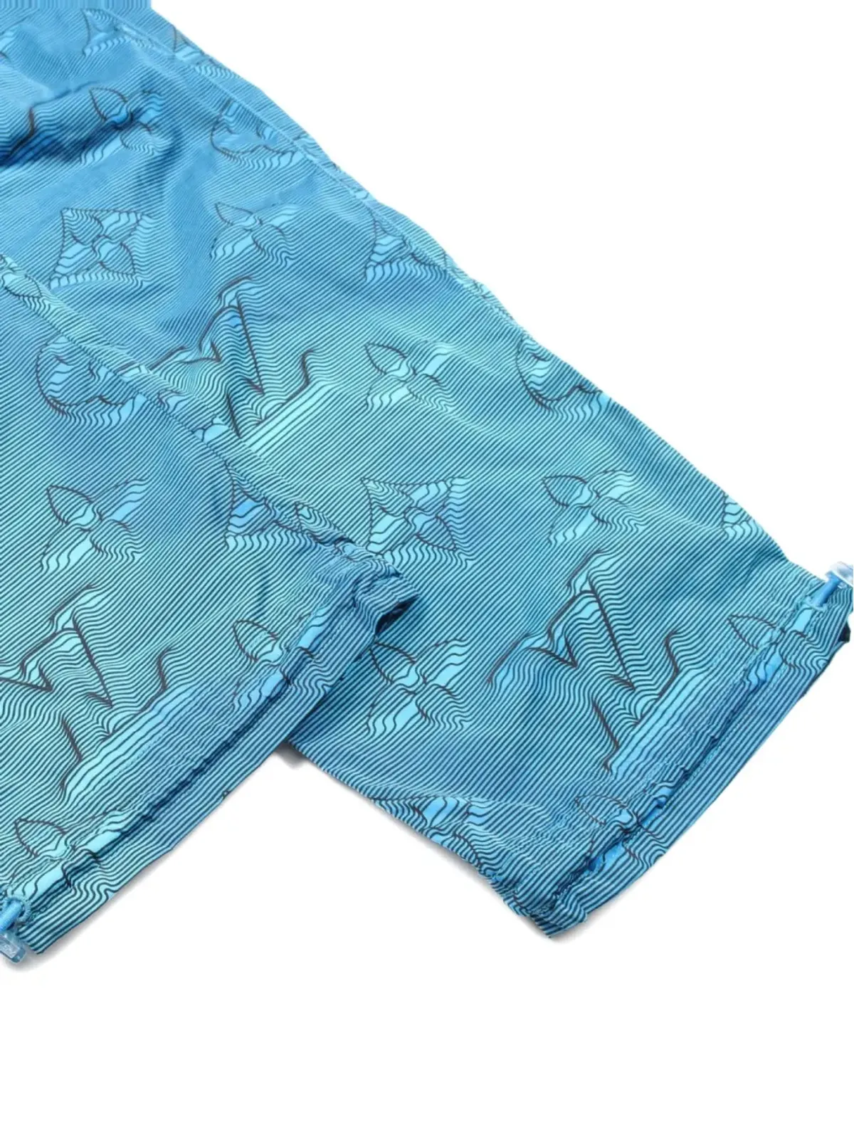 Louis Vuitton Pre-Owned 2010年代 モノグラム柄 カーゴパンツ - ブルー - 画像4