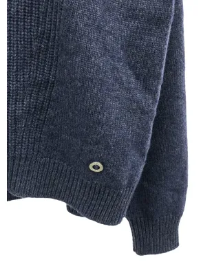 Hermès Pre-Owned 2010s ribbed-knit cashmere jumper - Blue - サムネイル4