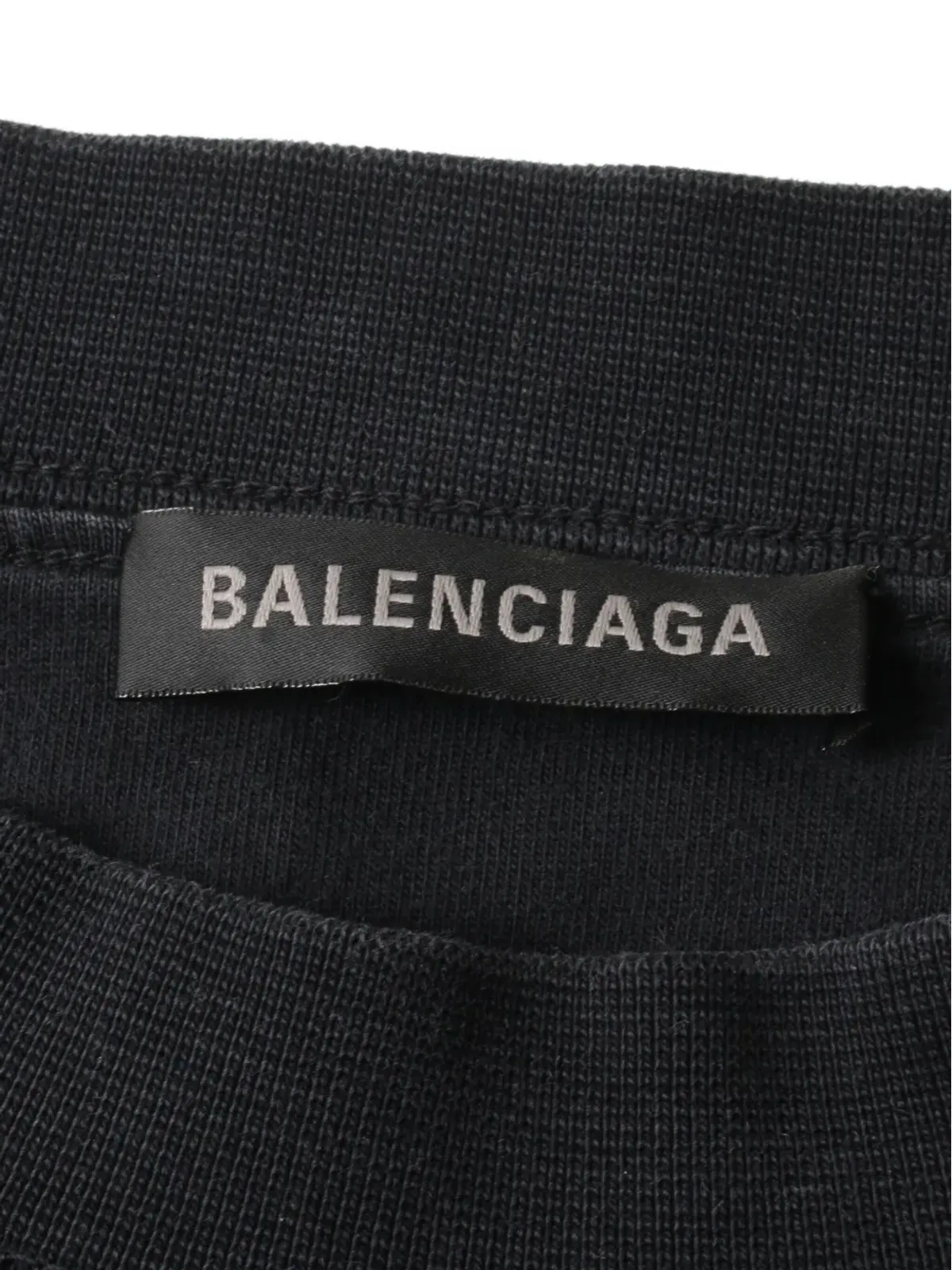 Balenciaga Pre-Owned 2010年代 ロゴ刺繍コットン ドレス - 画像5