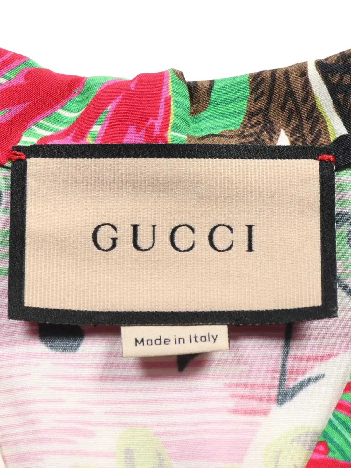Gucci Pre-Owned Love Parade シャツ グリーン - 画像3