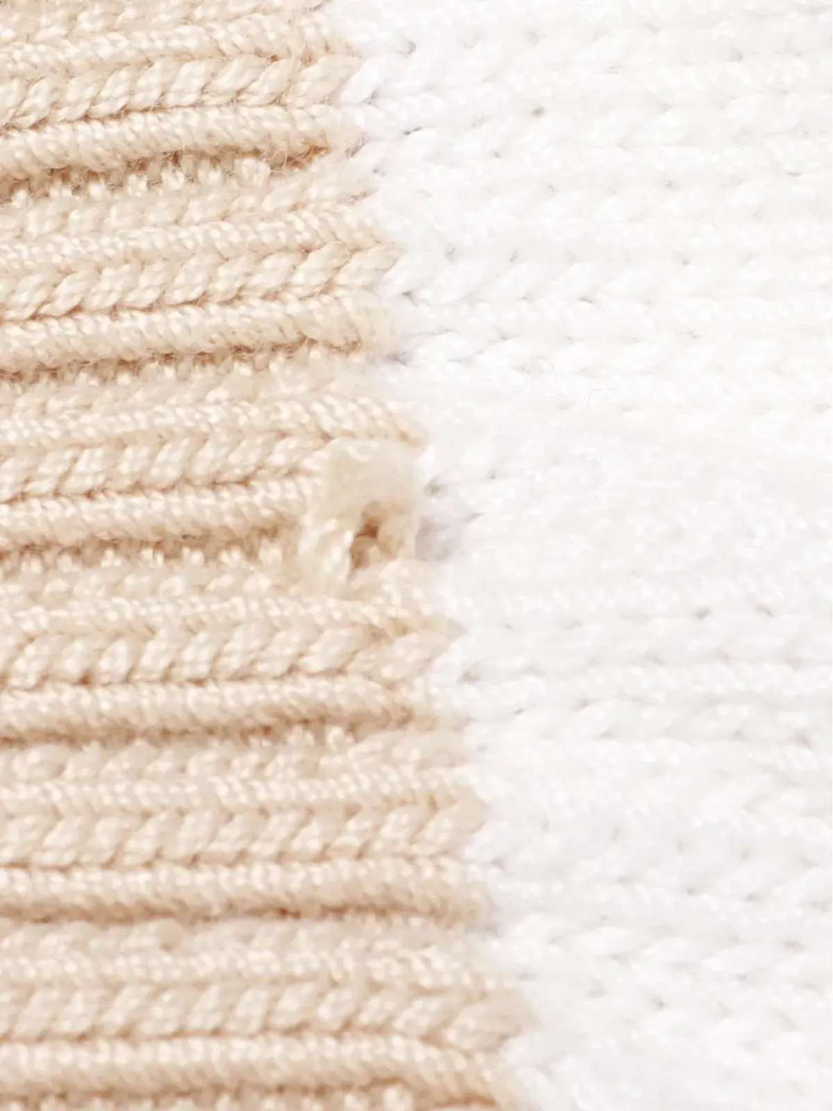 Prada Pre-Owned 2010s ribbed cotton cardigan - White - 画像4