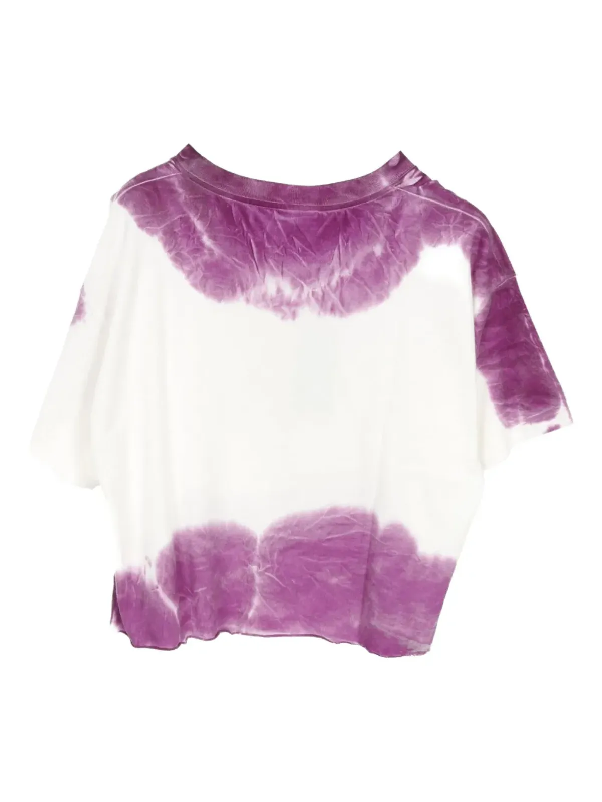 Gucci Pre-Owned 2010s sequin-embellished T-shirt - WHITE, PURPLE - 画像2
