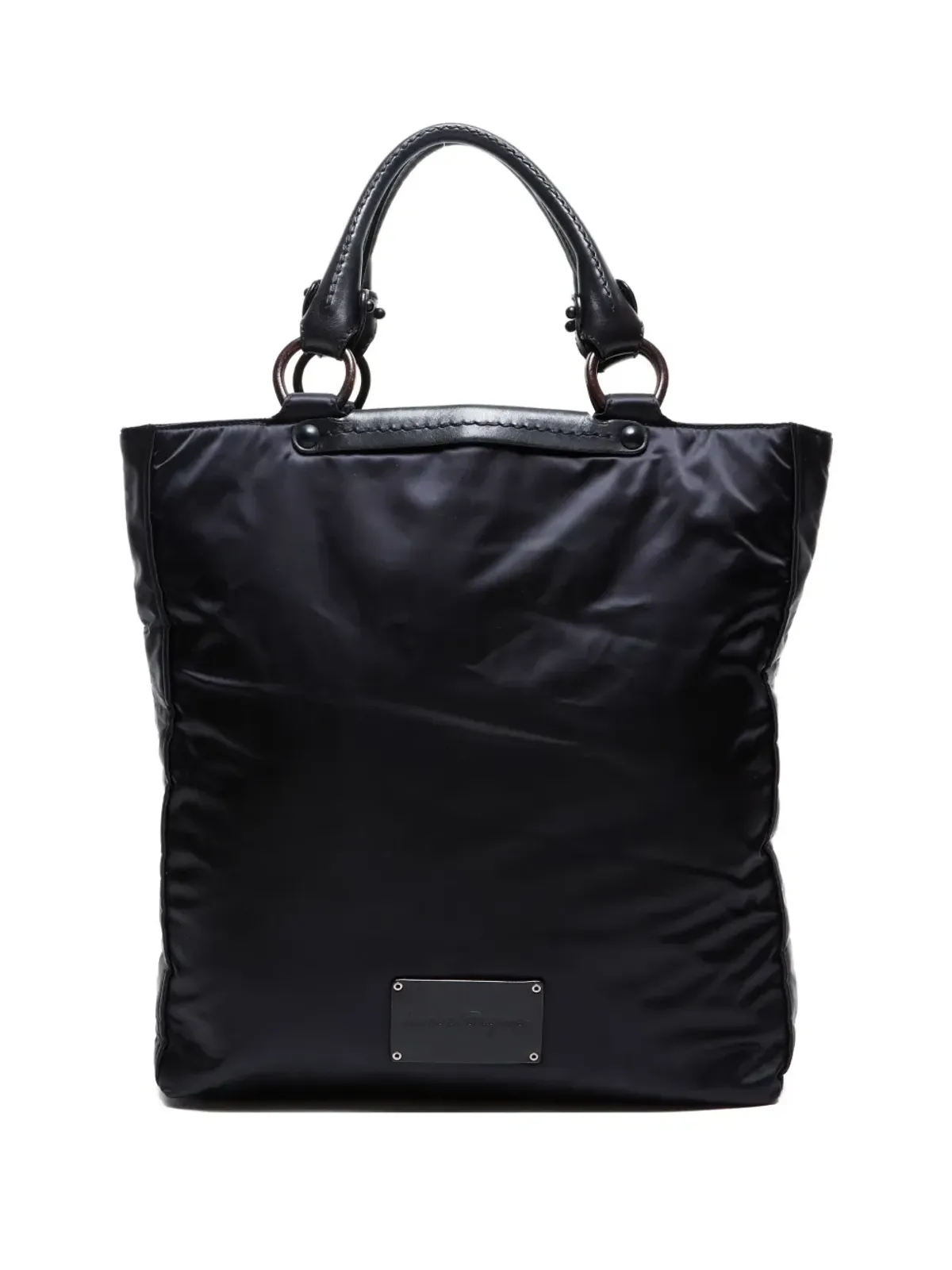 Ferragamo Pre-Owned ロゴパッチ トートバッグ - 画像1