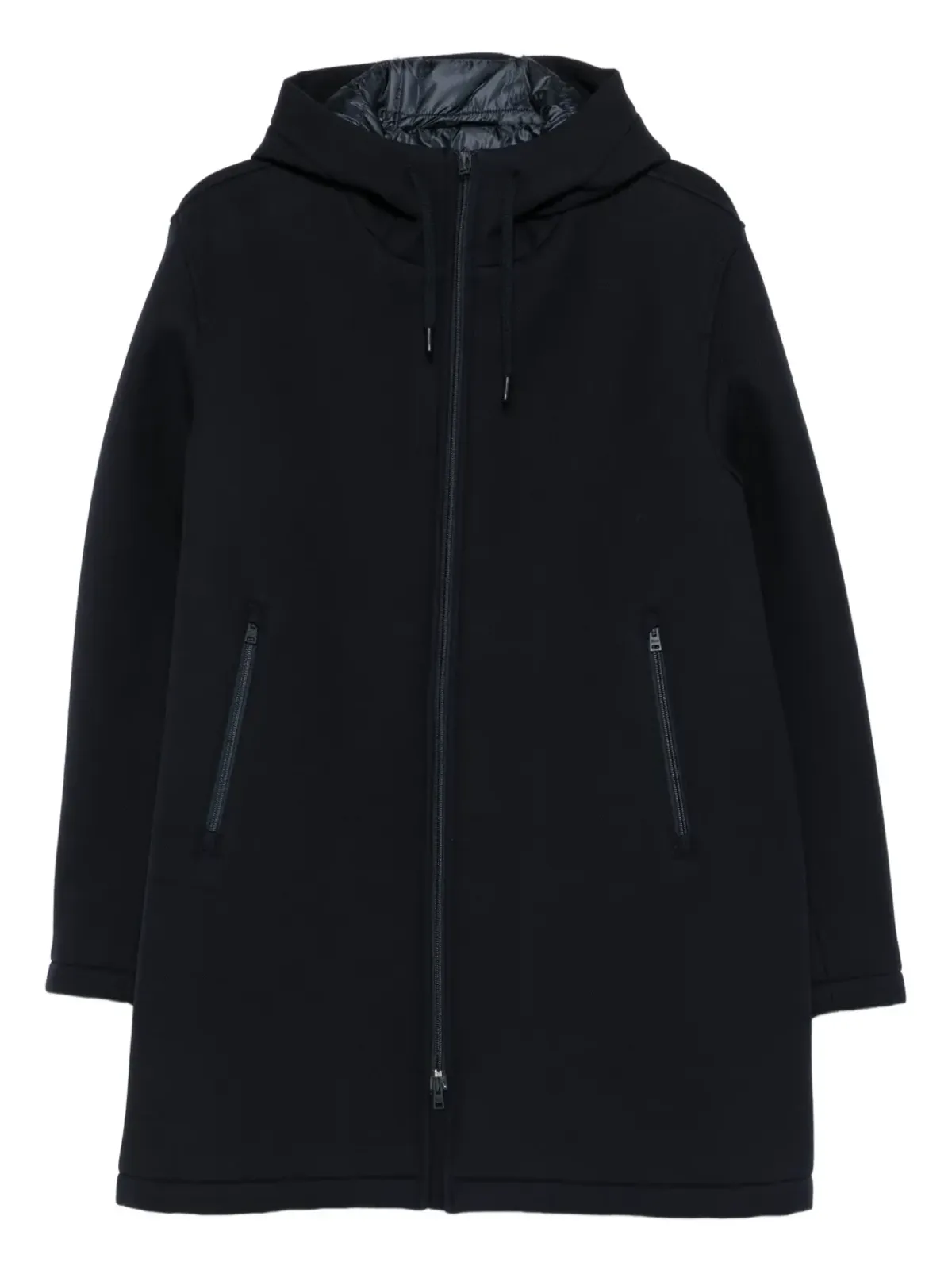 Herno ジップフロント フーデッドジャケット - 画像1