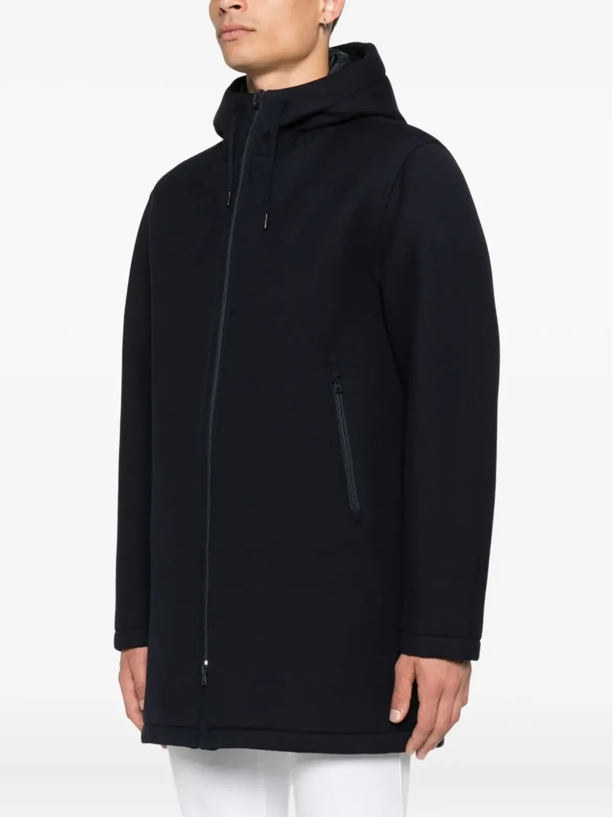 Herno ジップフロント フーデッドジャケット - 画像3