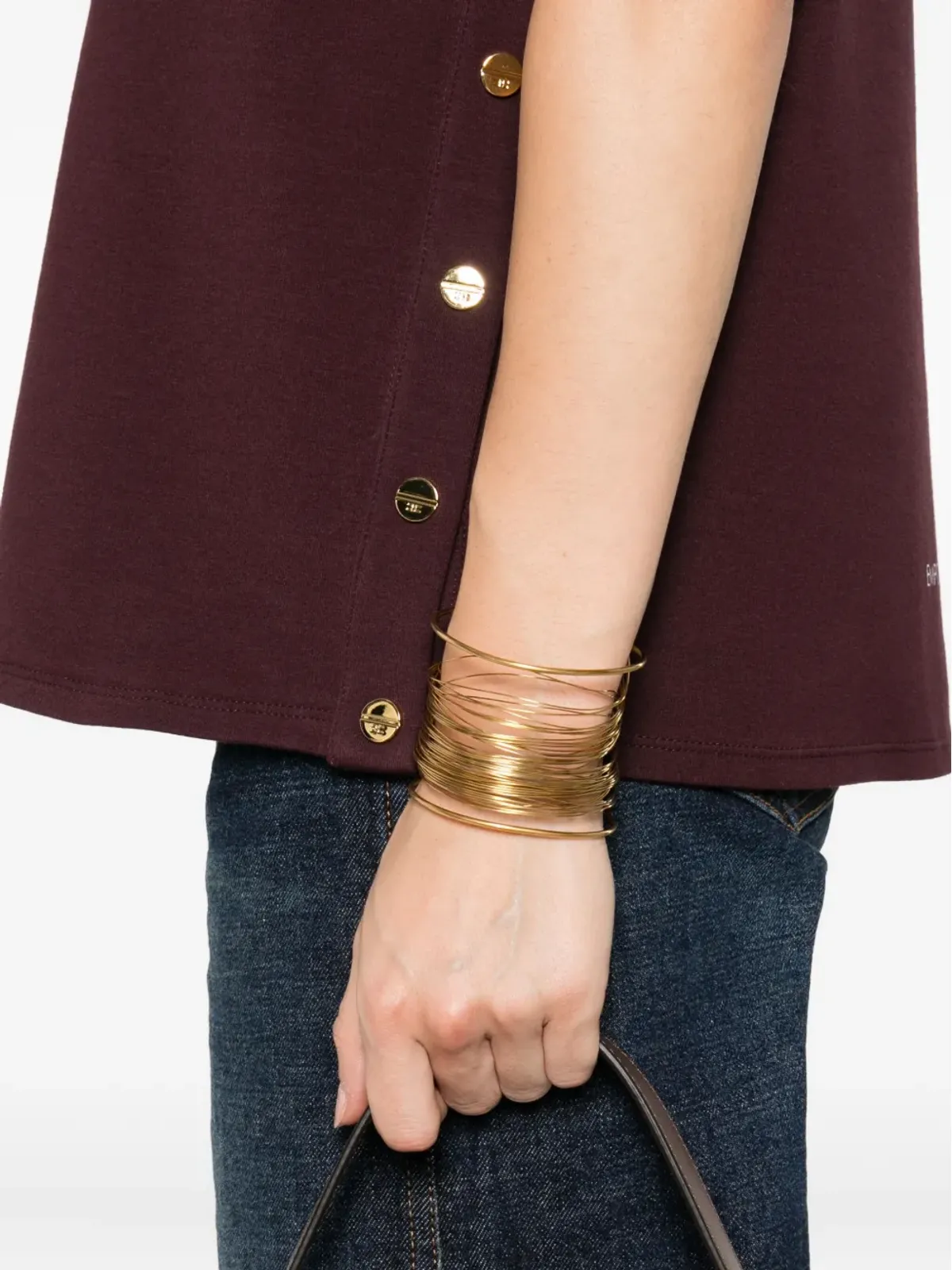 Elisabetta Franchi ロゴ文字入り Tシャツ - 画像5